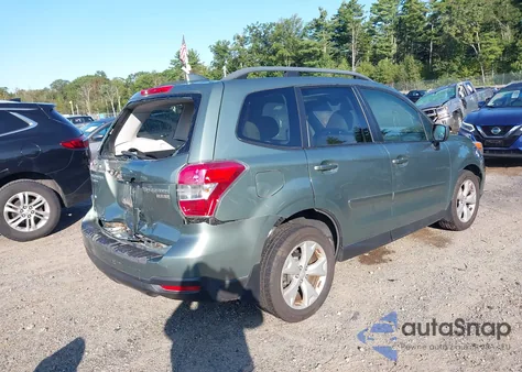 2016 Subaru Forester 2.5I Premium из США, поврежденный, VIN JF2SJAGC9GH539466